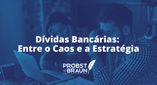 Advogados especialistas em direito bancário da Probst e Braun em reunião estratégica para defesa de dívidas e proteção de patrimônio.
